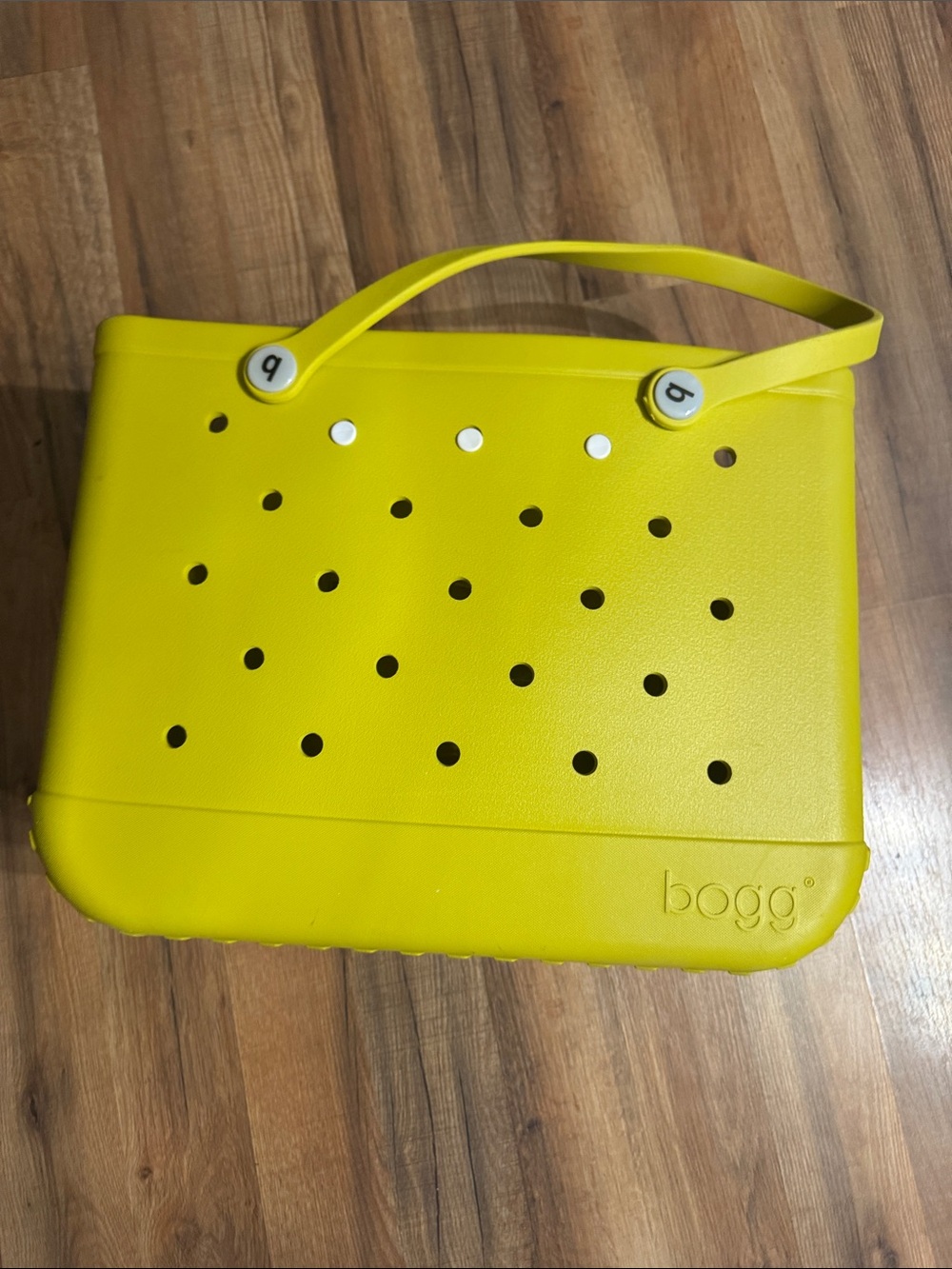 BOGG BAG Bright Yellow Perforated Tote